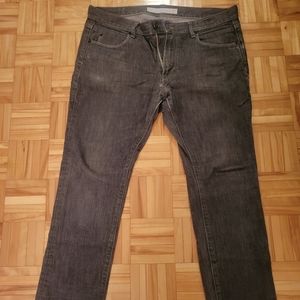 Men's grey Express jeans